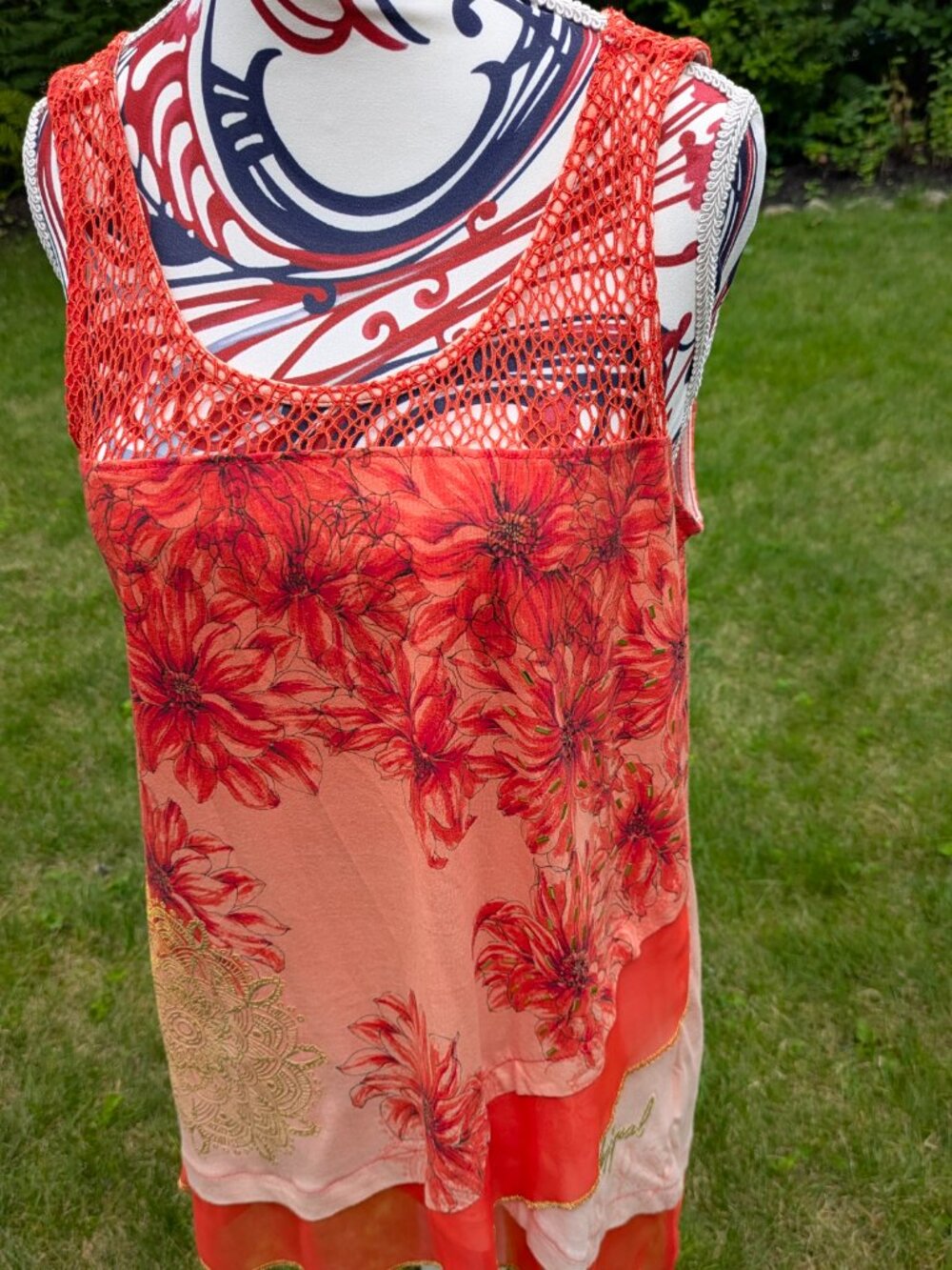 Desigual Womens Diana Top Sleeveless